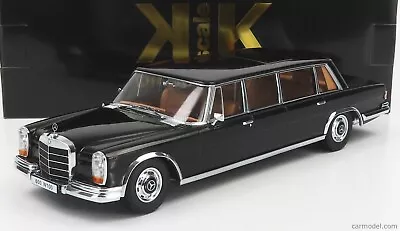 1:18 KK SCALE Mercedes Benz S-Class 600 Lwb Pullman (W100) 1964 Black KKDC181131 • $90.40