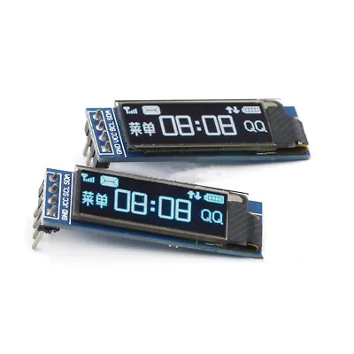 Gotek OLED IIC I2C 0.91  128x32 White OLED LCD Display Module 3.3v 5v • $8.90