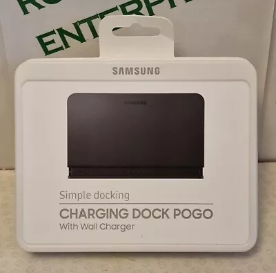 Samsung Pogo EE-D3100TBEGGB Upright Charging Dock For Galaxy Tab W. Wall Charger • £12.99