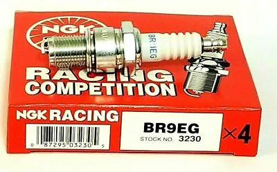 4 Plugs Of NGK Racing Spark Plugs BR9EG/3230 • $29.99