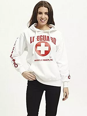 LIFEGUARD Official Ladies White Hoodie Myrtle Beach SC X-Large • $39.99