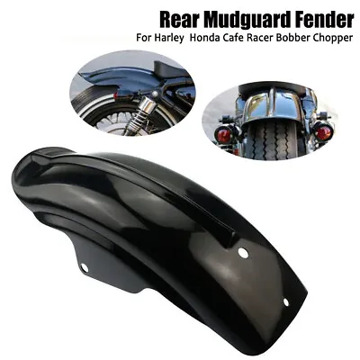 Motorcycle Rear Mudguard Fender For Harley Sportster XL CafeRacer Bobber Chopper • $20.90