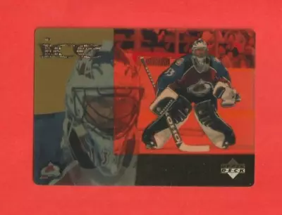 1998-99 Upper Deck Ice McDonald's # McD15 Patrick Roy COLORADO AVALANCHE • $1.85