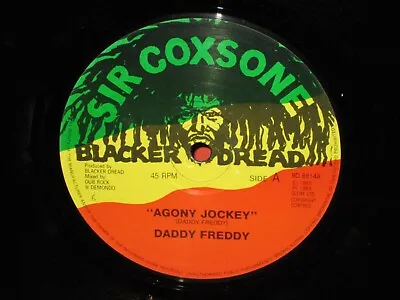 Daddy Freddy / Lady Mackerel – Agony Jockey / Gun Inna Brief 12  Vinyl VG • £6