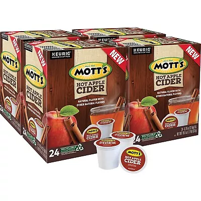 Mott's Apple Cider Seasonal Keurig K-Cup Pods 96/Carton (386040) 386040CT • $75.53