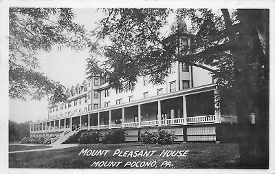 1926 Mount Pleasant House Mount Pocono Pennsylvania Real Photo Postcard/RPPC • $9.99