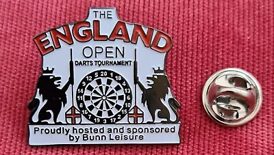 Darts  Badge    (metal Enamel)  England Open • £2.29