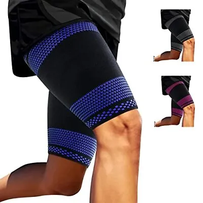 ABYON Thigh Compression Sleeves (Pair) Hamstring Compression Sleeve For Quad & • $23.54