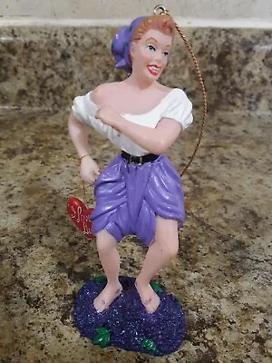 I Love Lucy - Lucy Stomping Wine Graper 5  Ornament By Kurt Adler Inc. • $12.95