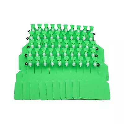$64.62 • Buy 50Pcs Z Tags One-Piece Cattle Ear Tags TPU Blank Livestock Animal Identificat...