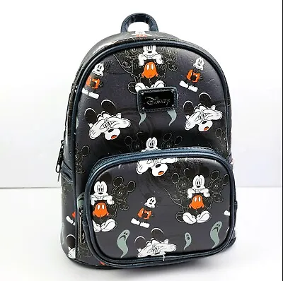 Disney Storybook Scared Mickey Mouse Mini Backpack Exclusive Halloween Frightful • $59.95