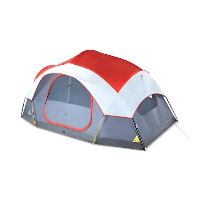 Outbound 8 Person 3 Season Easy Up Camping Dome Tent With Rainfly & Bag (Used) • $78.94
