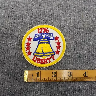 Vintage Liberty Bell 1776 Patch America Revolution Founding USA V5. • $5