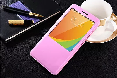 $7.99 • Buy New Smart S-VIEW Flip Case Cover For Oppo R7 R7s & R7 Plus R9 F1S