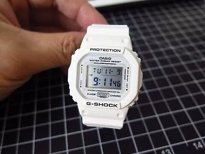 Casio White G-Shock Sport Digital Men's Watch 200m WR DW-5600MW-7D • $79.99