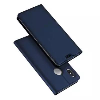 Xiaomi Redmi S2 Case Made With PU Leather And TPU - Dark Blue • $13.63