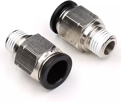 1/4 Push To Connect Fittings1/2 Inch Od Tube To 1/4  NPT Male Thread Air Line Q • $24.76