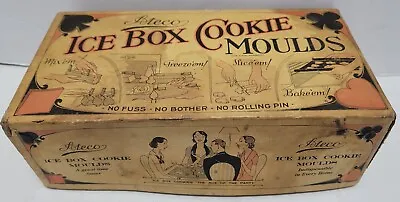 Vintage Ateco Ice Box Cookie Moulds No.675 W/booklet • $30