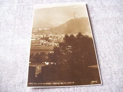 Postcard -- Wallace Monument From Stirling Castle Stirlingshire • £3