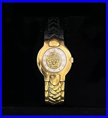 GIANNI VERSACE LIMITED EDITION 18K GOLD MEDUSA Watch #104 • $13510.38