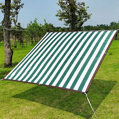  UV Resistant Sun Shade Net Breathable Shade Cloth Mesh Tarp With Grommets • $29.43