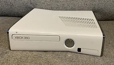 $44.95 • Buy Microsoft Xbox 360 S Slim 4gb White Console Model 1439 FOR PARTS AS IS Red Ring!