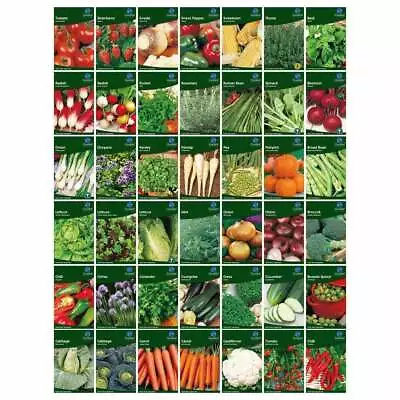 Vegetable Seeds Garden Treasures Flowering Variety Garden Plant Grow Free Uk P&P • £1.59