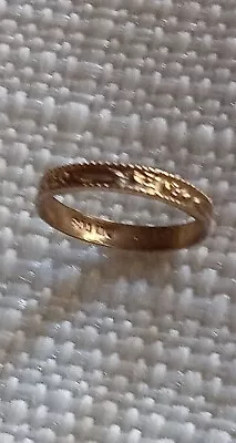 10k Vintage Gold Baby Ring • $50