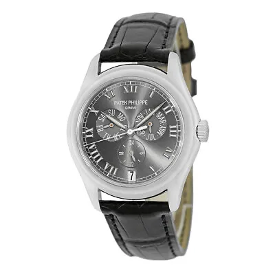 PATEK PHILIPPE  Platinum 37mm Annual Calendar Ref. 5035 P Box Warranty MINTY • $29990