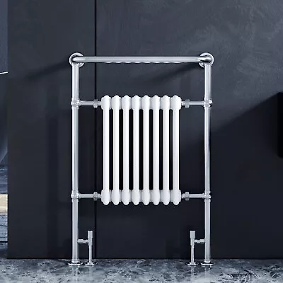 £3.20 • Buy Traditional Towel Radiator Bathroom Victorian 3 Column Heating Rads 963x673mm