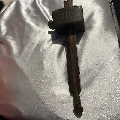 Vintage Mortice Marking Gauge Wood And Brass Wood Working Tool • $15