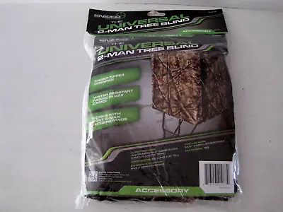 New Sniper Tree Stands Universal 2-Man Camouflage Tree Blind 95  Long X 31  Tall • $44.99