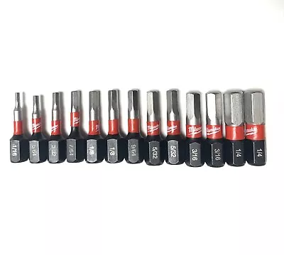 MILWAUKEE SHOCKWAVE Impact Duty Hex Bit Set 1in. 13Pc  • $9.79