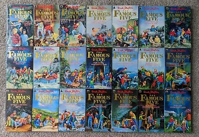 £40 • Buy Famous Five - 21 Books Full Matching Set - Enid Blyton - Knight - 1991 1992 1993