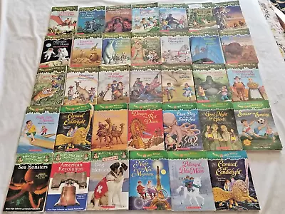 Mary Pope Osborne Magic Tree House Lot Of 34 Paperbacks Some Specials See List • $50