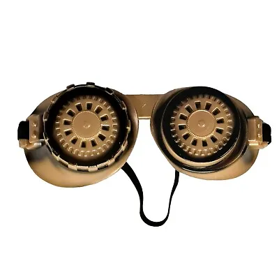 Steampunk Goggles Costume Accessory Rustic Bronze Gothic Cosplay Costume Glasses • $3.97