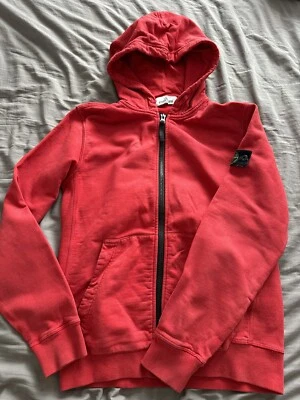 £18.99 • Buy Boys Junior Stone Island Hoodie Age 12 XS