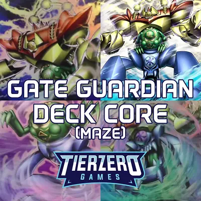 Yugioh Gate Guardian Deck Core Deck Bundle Maze Of Memories MAZE (45 Cards) • £29.95