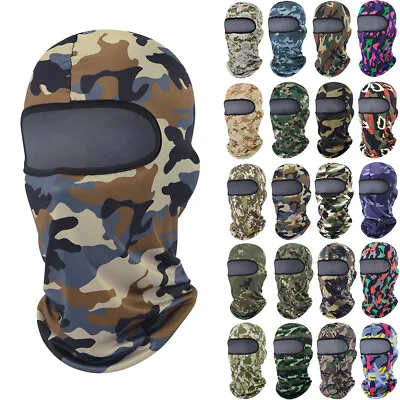 $7.99 • Buy Balaclava Face Mask UV Protection Windproof Hood Tactical Mask For Ski Cycling