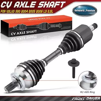 Front Driver Left CV Axle Assembly For Volvo S80	2004-2006 L5 2.5L Turbocharged • $79.99