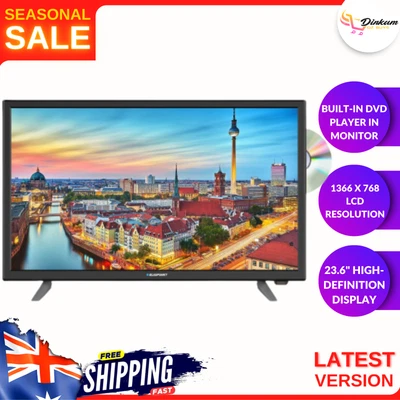 $210 • Buy Blaupunkt 24 Inch LED LCD TV Built-In DVD Player Combo HD USB HDMI Television