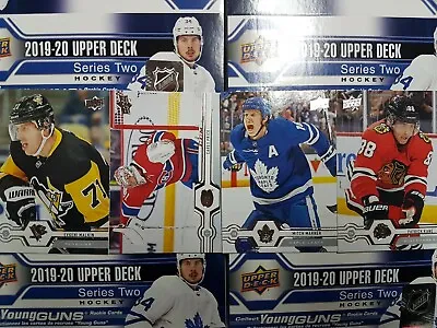 2019-20 Upper Deck (251-450) COMPLETE YOUR SET - YOU PICK FROM LIST • $0.73
