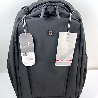 Victorinox Altmont Professional Essential Laptop Backpack Black NEW Swiss 612255 • $99.99