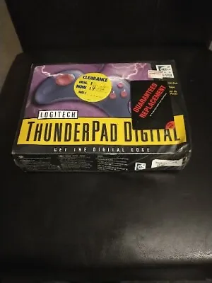 Vintage Logitech ThunderPad Digital GamePad Controller 90's Windows Sealed RARE • £27.02
