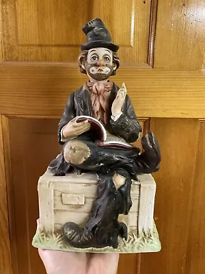 VTG Melody In Motion Waco Willie The Whistler  Hobo Clown Figure NOT WORKING • $34.99