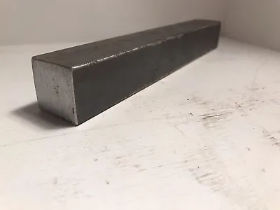 $21 • Buy 1 1/4  Square Steel Bar Solid Blacksmith Iron Machining 9  Length