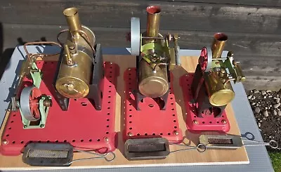 Mamod Stationary Live Steam Engines  X 3 - Various Models • £70