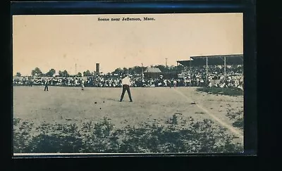 C 1900 RPPC Post Card Baseball Game Jefferson Holden Massachusetts SWSW Cool Pc • $50