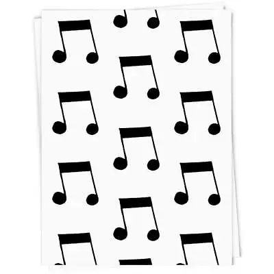 'Music Note' Gift Wrap / Wrapping Paper / Gift Tags (GI024359) • £3.99