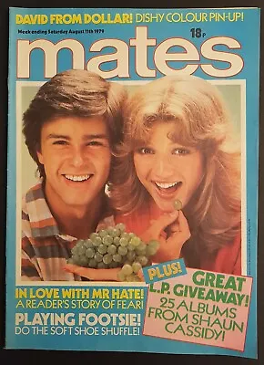 Mates Magazine 11 August 1979  Lewis Collins David Van Day Dollar Leif Garrett • £14.90